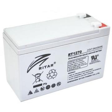 Акумуляторна батарея для ДБЖ Ritar AGM RT1270, 12V-7Ah (RT1270)