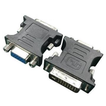 Кабель  Cablexpert DVI (24+5 пин)/VGA M/F HD (3 ряда) (A-DVI-VGA-BK)