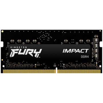 Оперативна пам'ять Kingston Fury 16GB SO-DIMM DDR4 3200 MHz Impact (KF432S20IB/16)