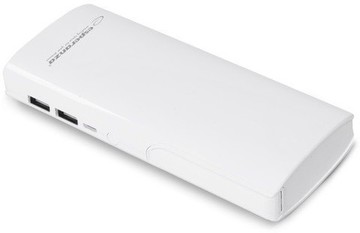 Зовнішній акумулятор Esperanza 11000 mAh White (EMP112W)
