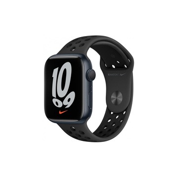 Смарт-годинник Apple Watch Series 7 Nike GPS 41mm Midnight Aluminium Case (MKN43UL/A)