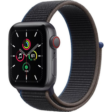 Смарт-годинник Apple Watch SE GPS + Cellular 40mm Space Gray Aluminium (MYEE2)