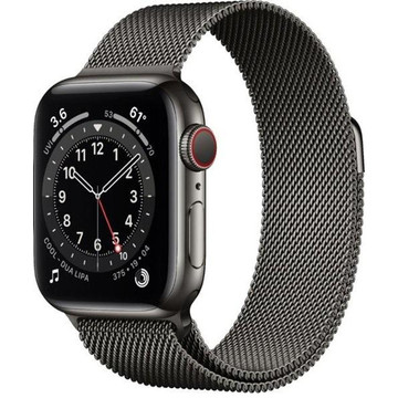 Смарт-годинник Apple Watch Series 6 GPS + Cellular 40mm Graphite Stainless Steel Case (MG2U3)