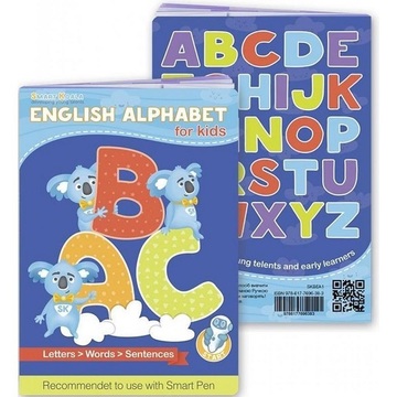 Розвиваюча гра Інтерактивна навчальна книга Smart Koala "ENGLISH ALPHABET" (SKBEA1)