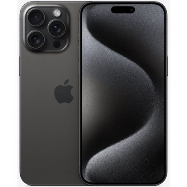 Смартфон Apple iPhone 15 Pro Max 1Tb Black Titanium (eSim) (MU6F3)